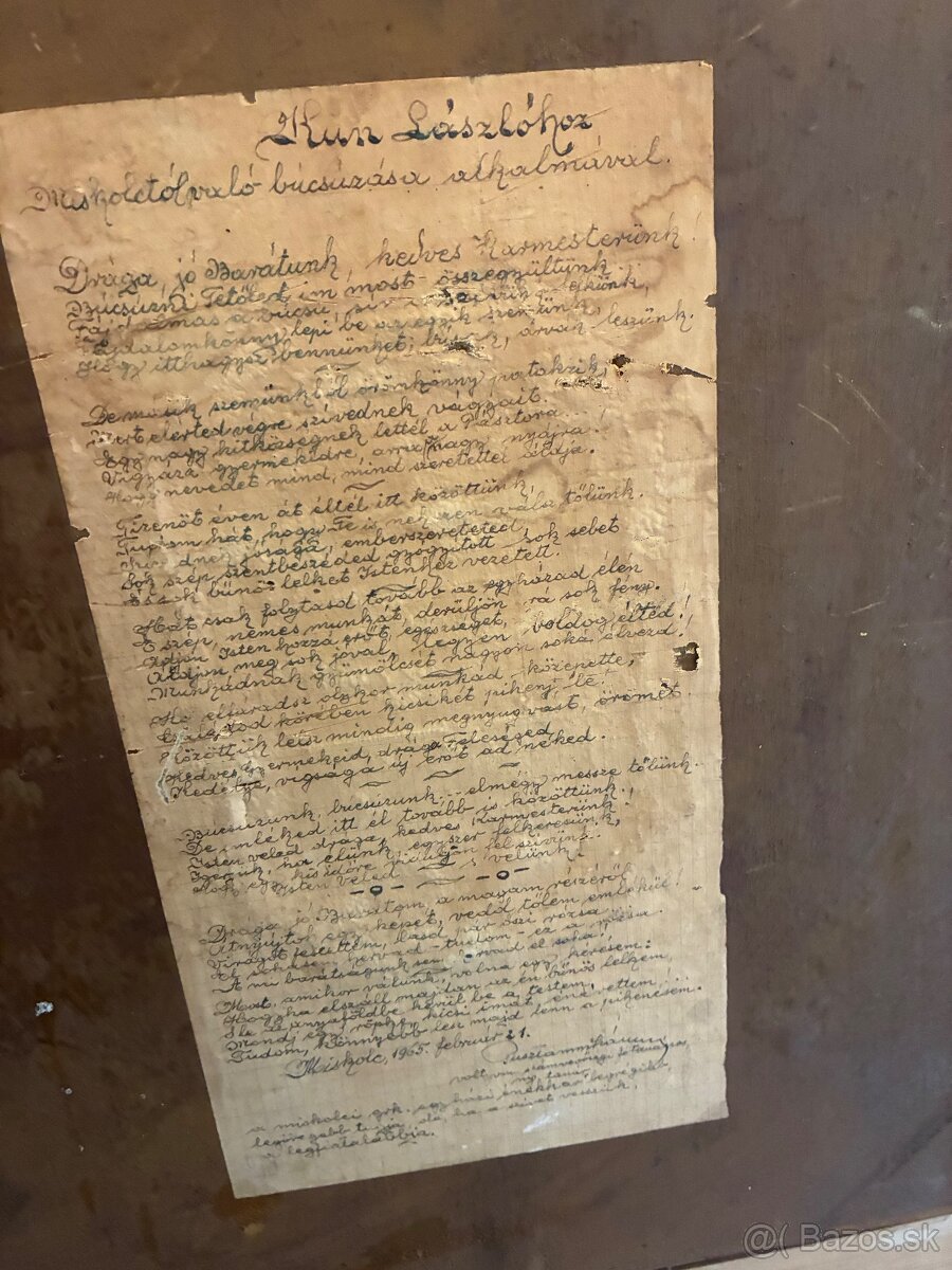 Olejomaľba na doske - 11