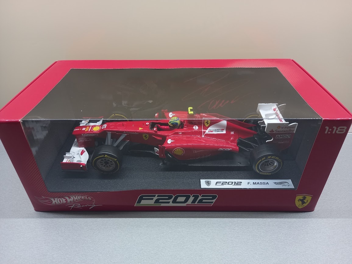 6x F1 FERRARI F10 F150 F2012 MASSA A ALONSO HOTWHEELS 1:18 - 11