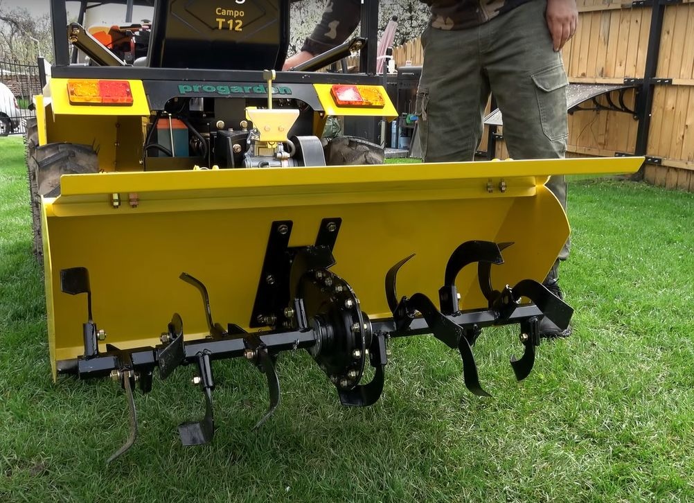 Minitraktor GARDEN T18 4x4,18HP benzín+ hydraulika + doprava - 11