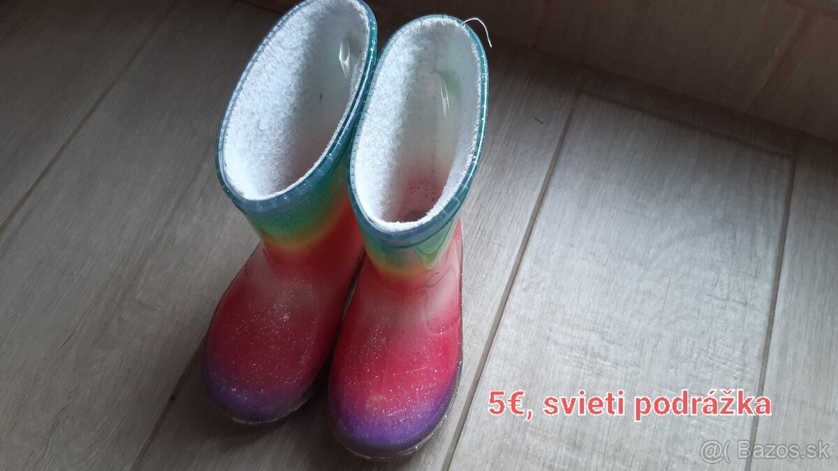 Detské topánky zimné, letné a gumáky - 11