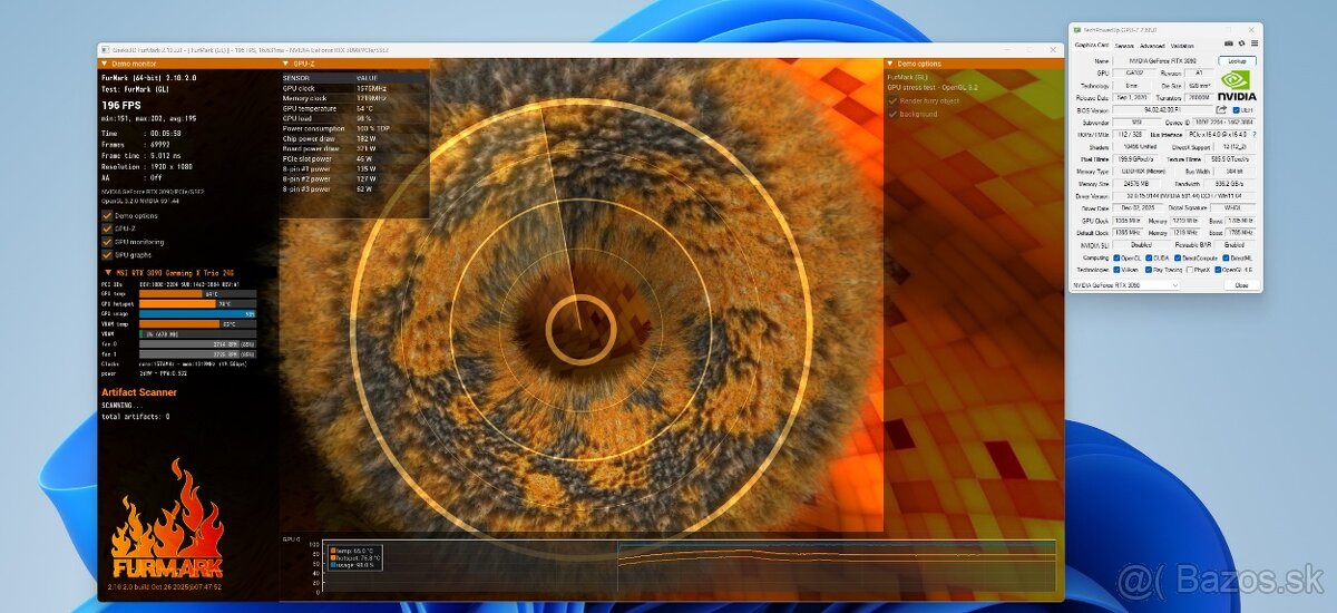 PREDÁM PC INTEL I9 13900K 32GB RAM MSI 3090 24G - 11