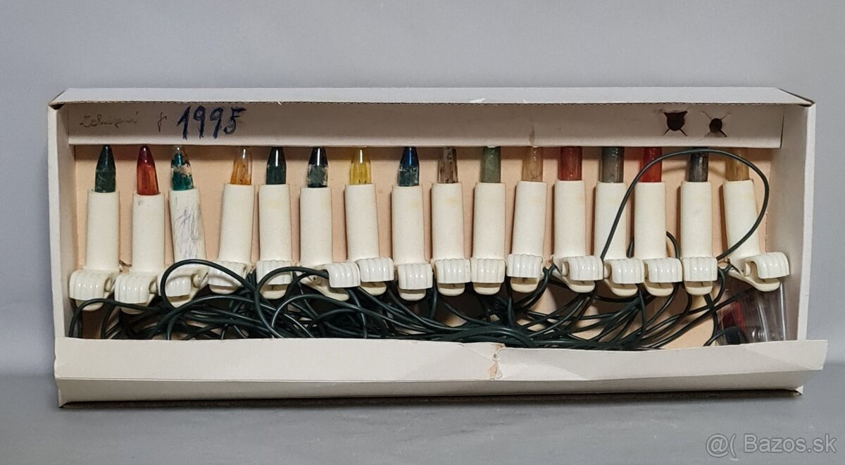 Retro Vianočné ozdoby a svetielka - 11