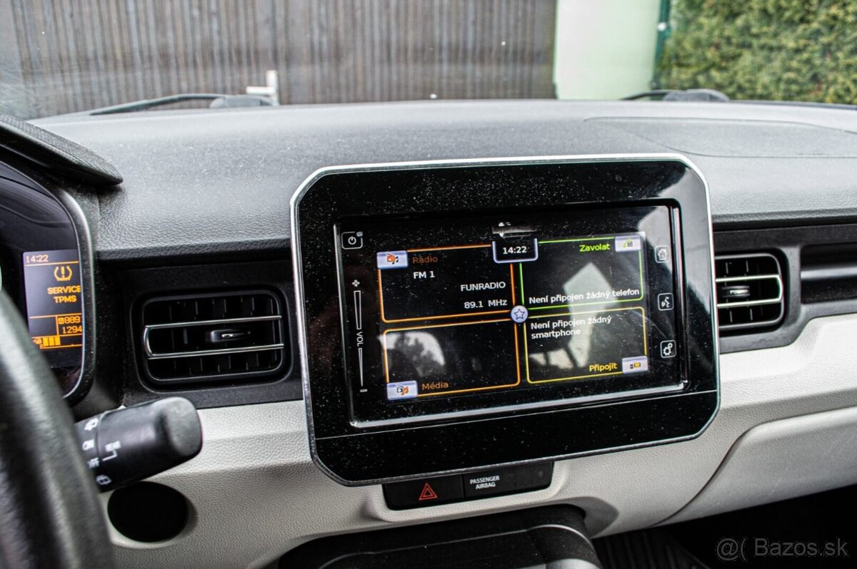 Suzuki Ignis 1.2 66kW 2017 SK Auto 1.majiteľ - 11