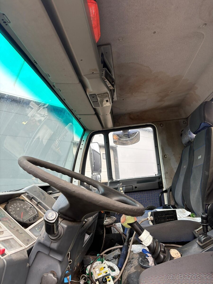 MAN LE 18.250 / TGM / HAKOVY / SOLARKA SCHMIDT / PŁUG - 11