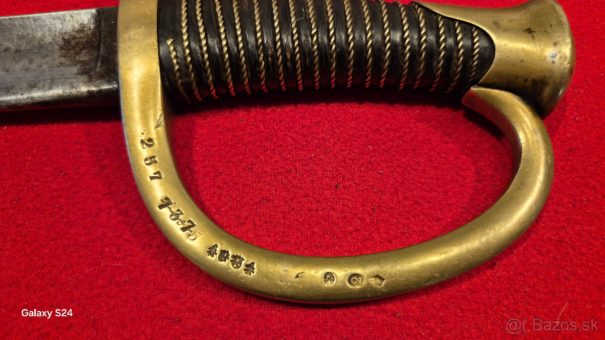 BOJOVÁ ŠABLA M 1829 - 11