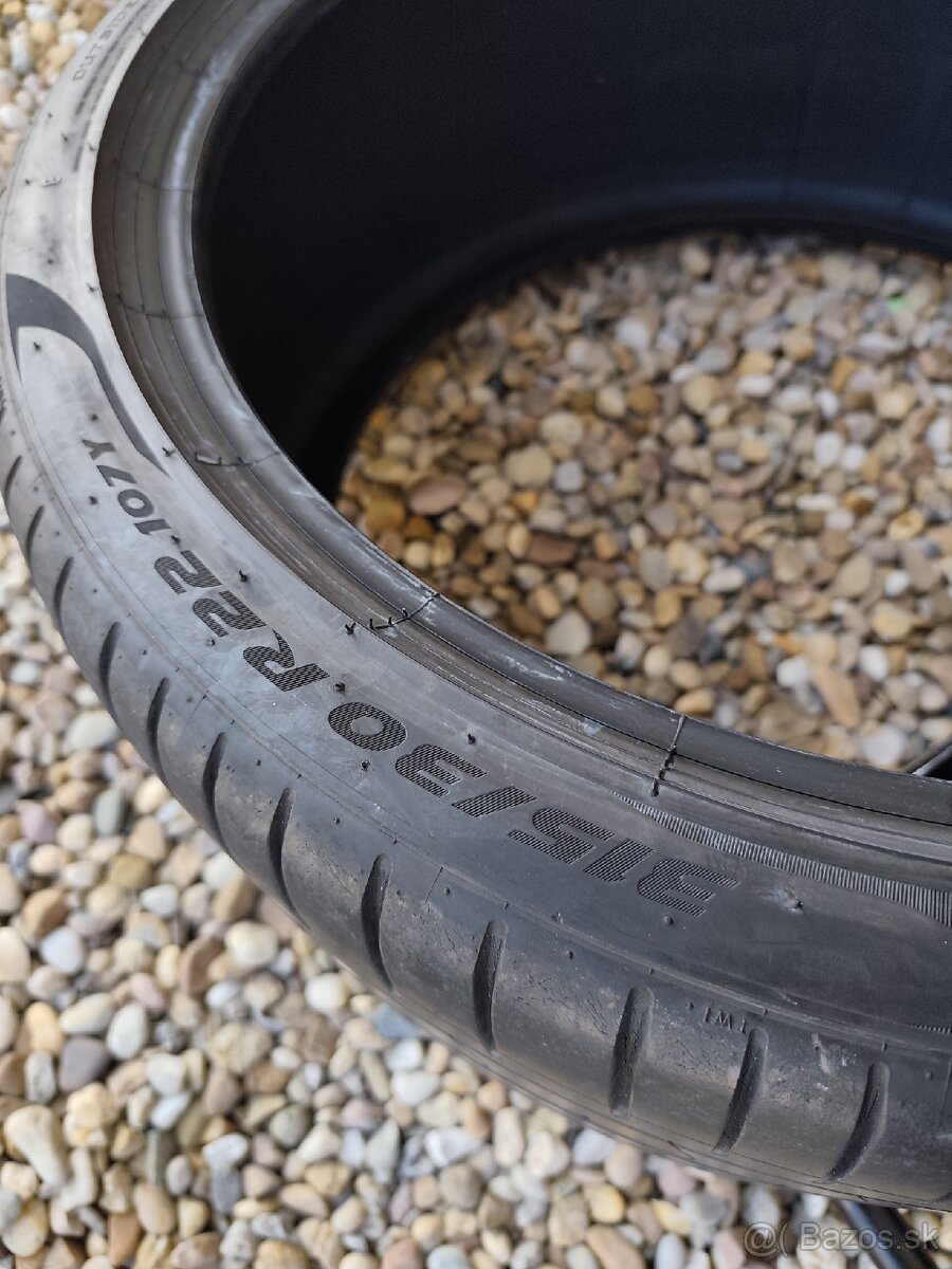 2x 315/30R22 Pirelli Pzero 2018 - 11