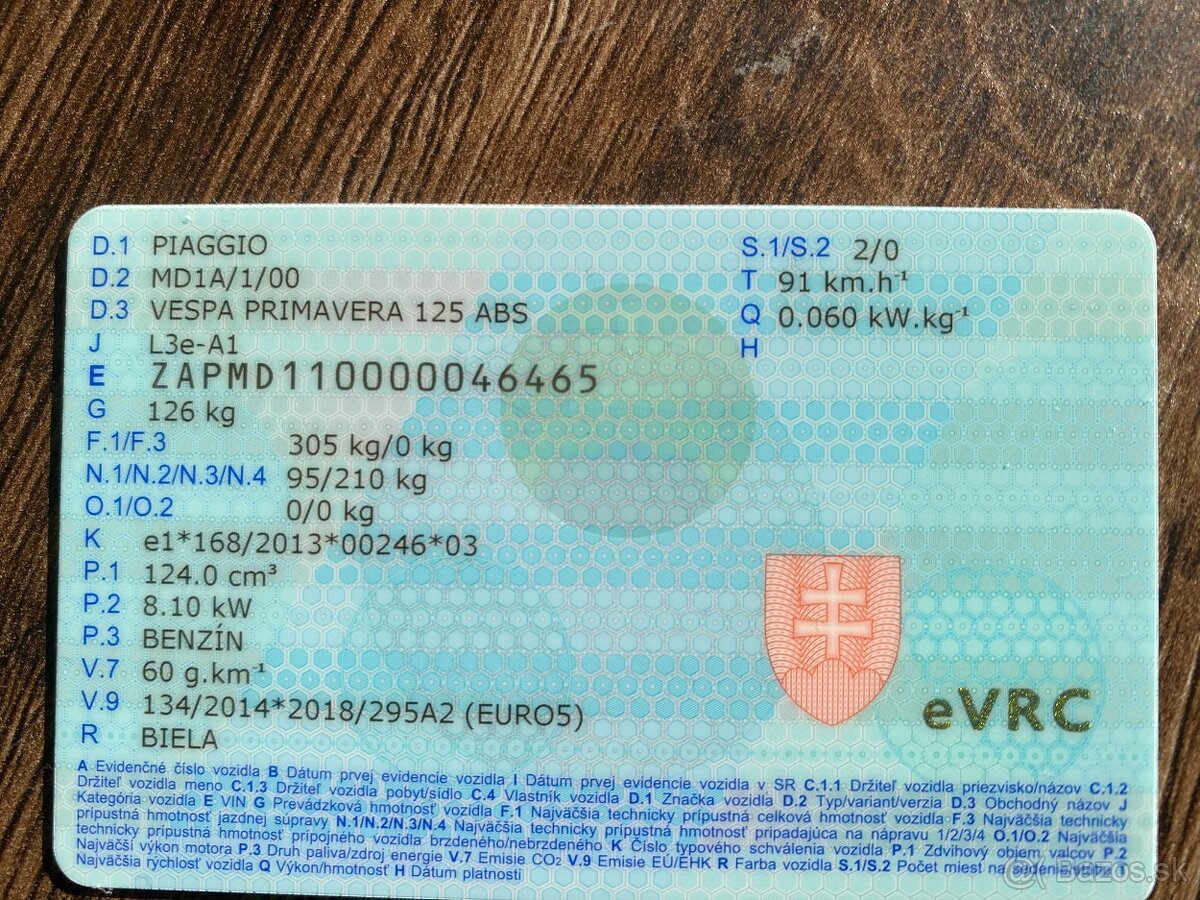 Vespa Primavera 125 ABS - 11
