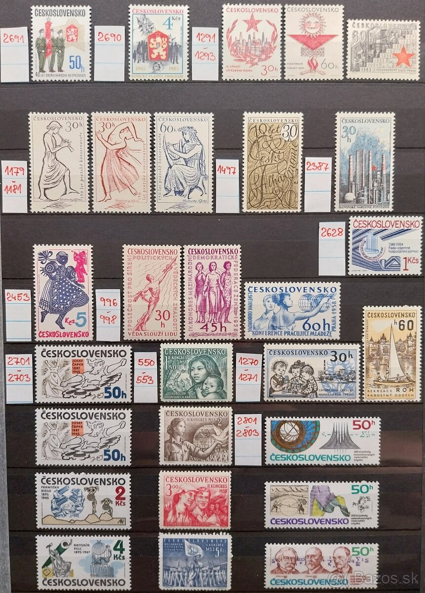 Známky ČSR – 1 - 11