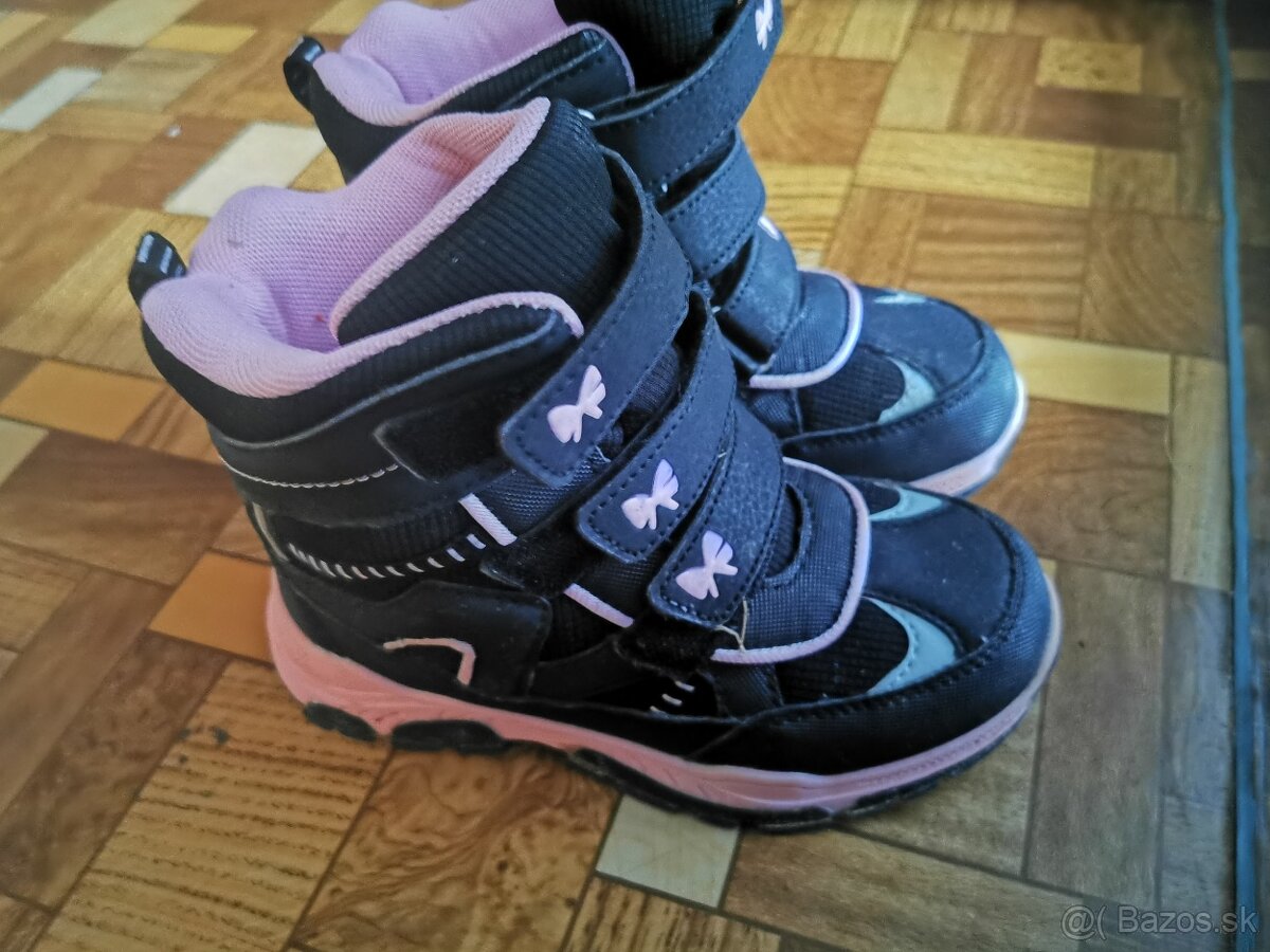 Detské šlapky + Zateplené čižmy + zimné topánky - 11