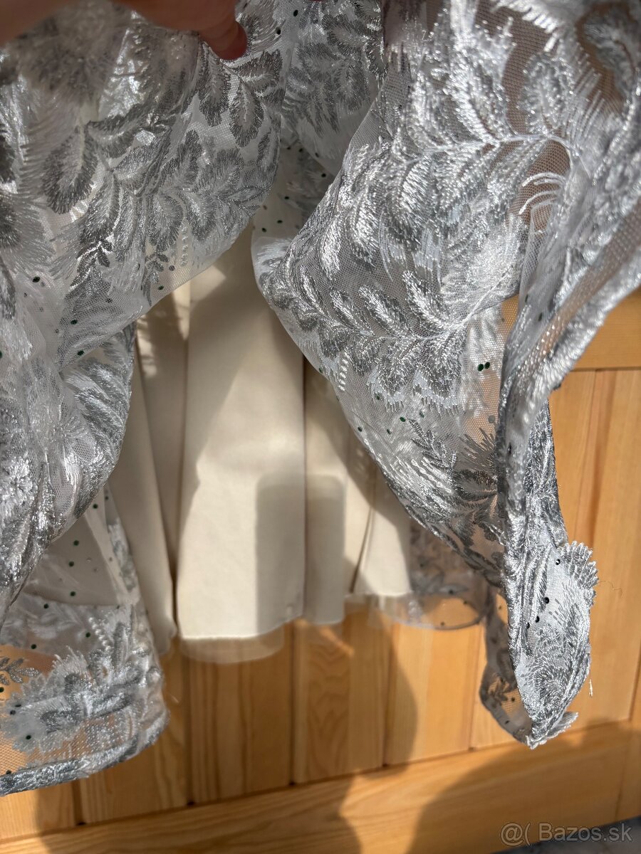 Spoločenské / svadobné šaty 42 - 11