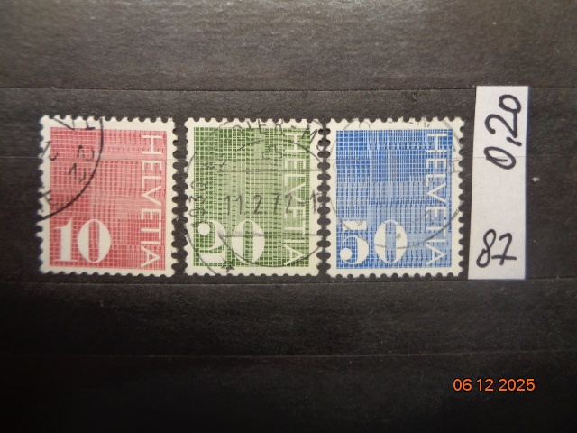 POŠTOVÉ ZNÁMKY - ŠVAJČIARSKO - 15 FOTO - 11