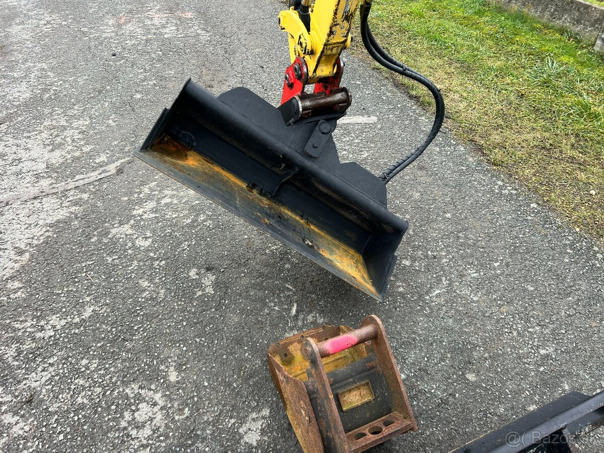 Minibagr Yanmar SV 16 hyd.svahovka/pouze 1tis.mth - 11