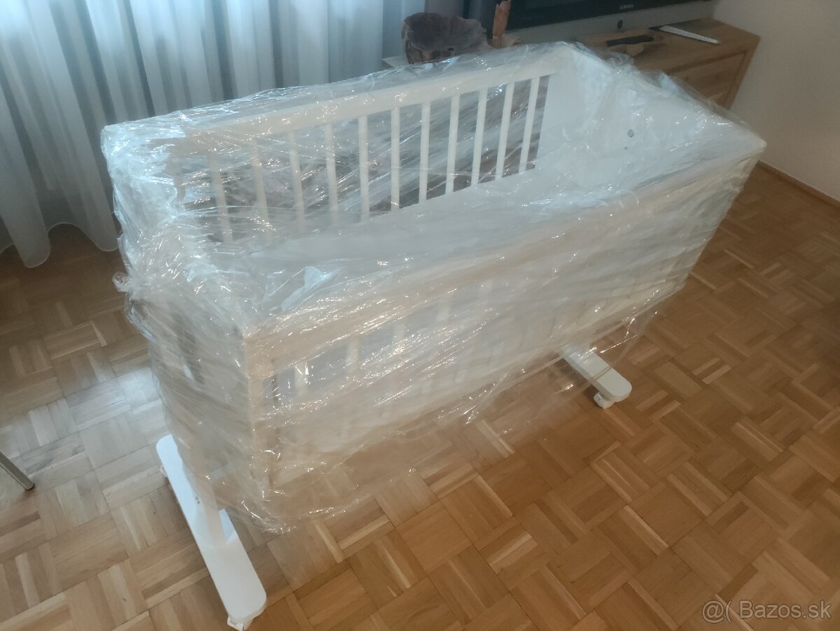 Detská kolíska biela - 11