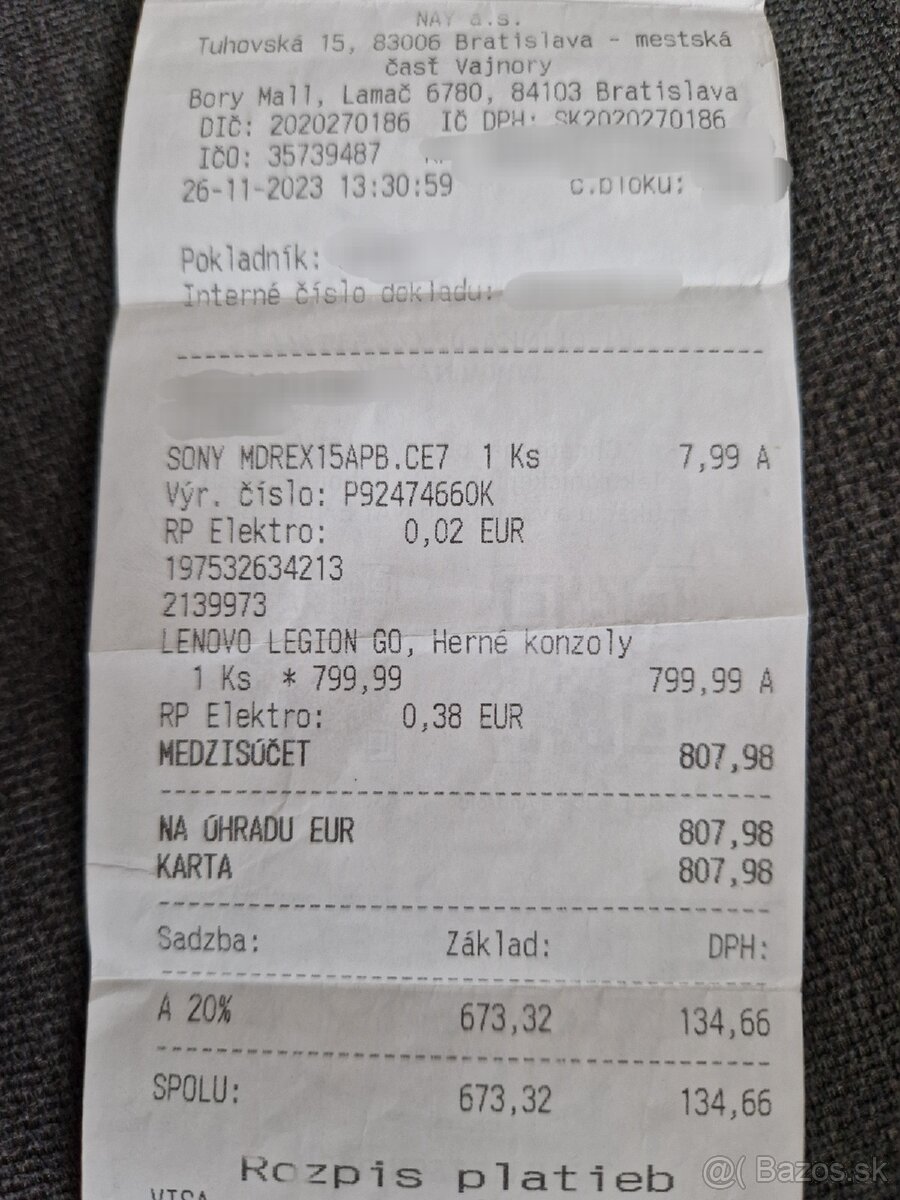 Lenovo legion GO v záruke - 11