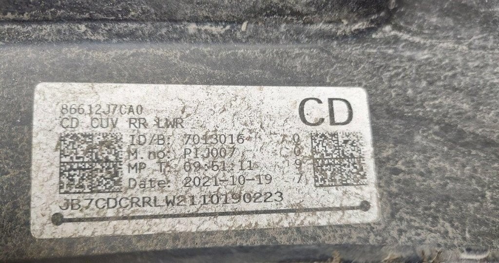 Kia X-Ceed XCeed CD 2019 - zadny naraznik spojler - 11