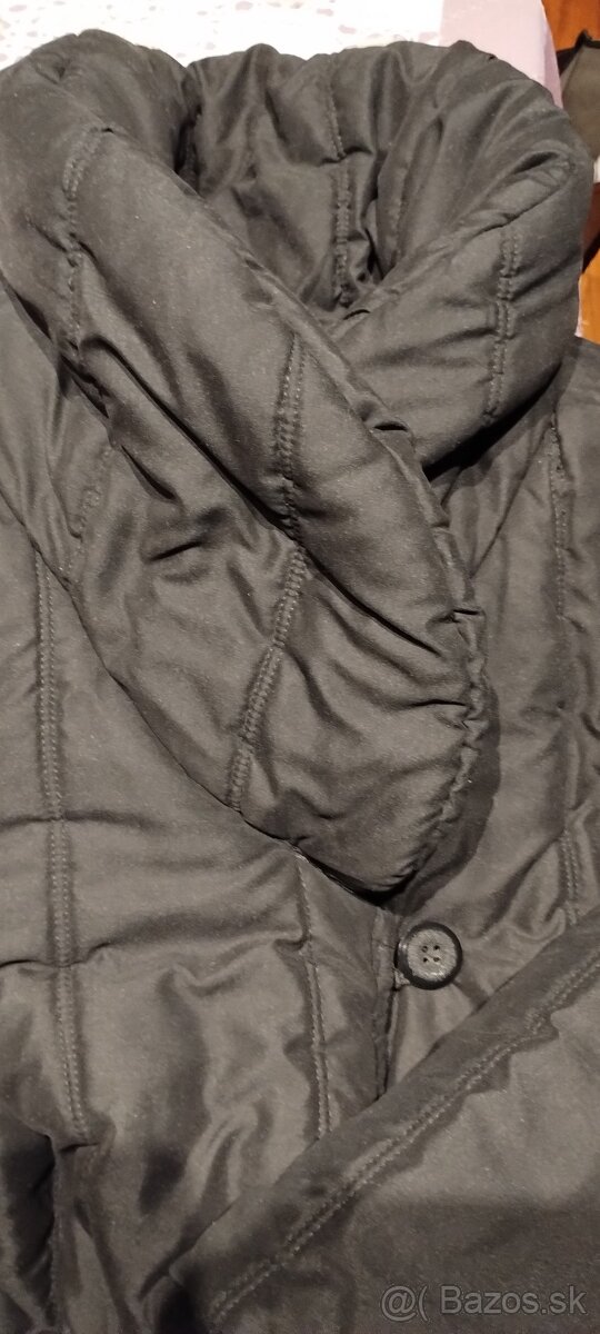 Kabát tmavomodrý a čierny - 11