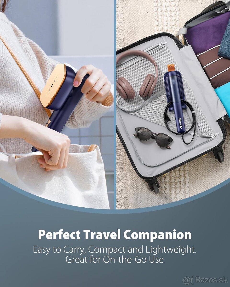 Cestovná naparovacia žehlička 2v1 - 11