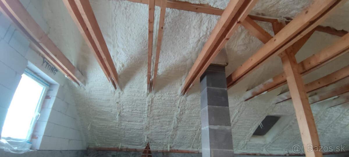 Fukana pena striekana izolacia Supafil Purking Obnov dom - 11