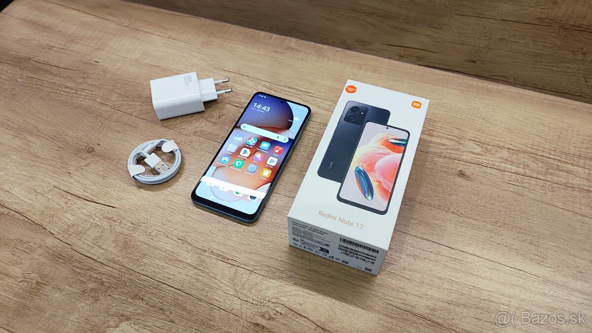 Xiaomi Redmi Note 12 mint green dual SIM - ako nový + záruka - 11