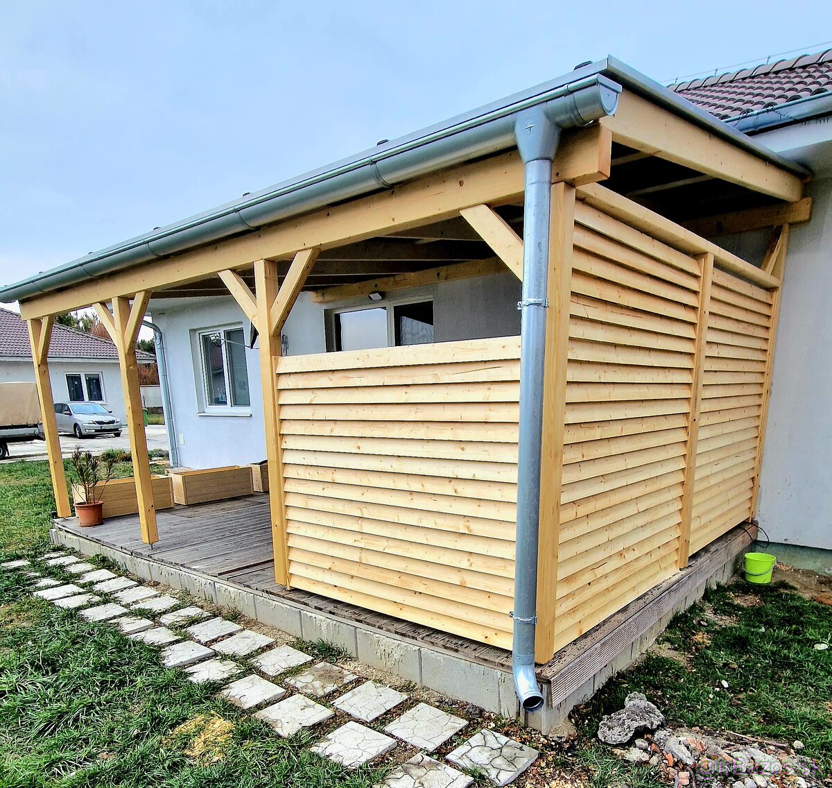 Pristrešok, altánok, pergola - 11