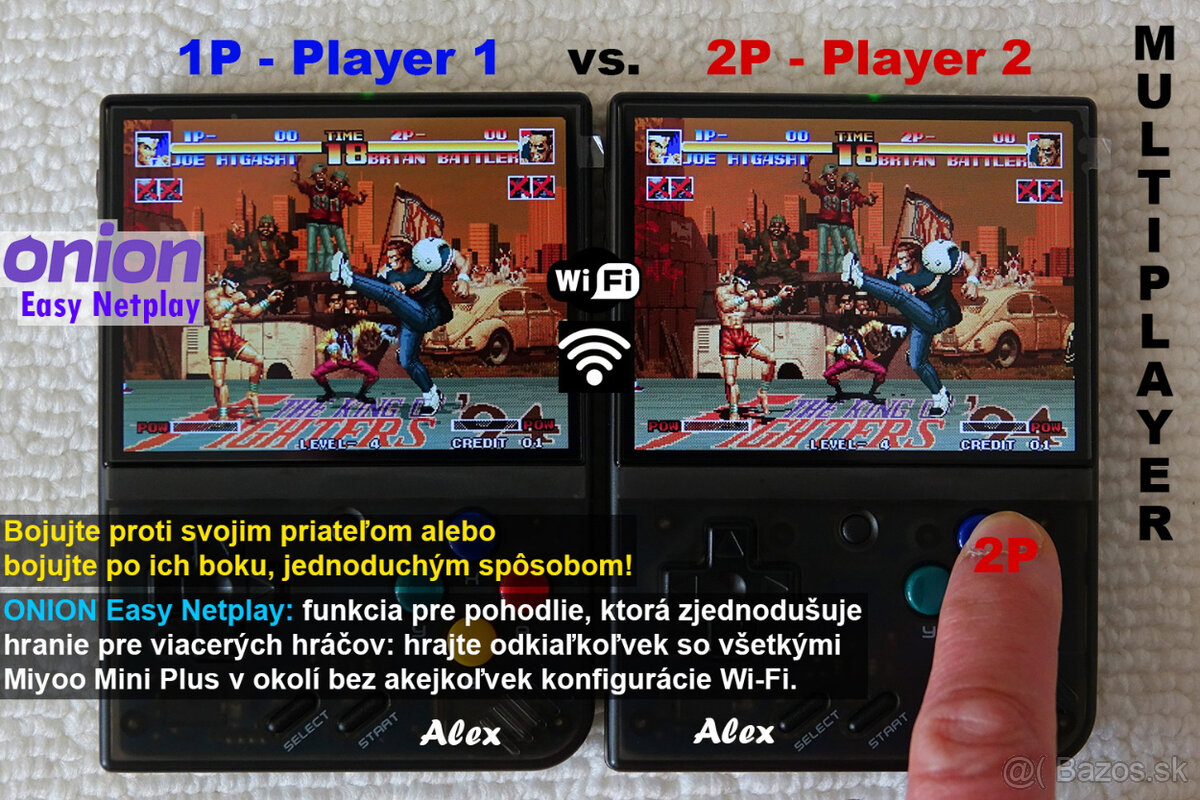 Nové MIYOO Mini Plus - EXTRA Game Boy, Onion, 60 tisíc hier - 11