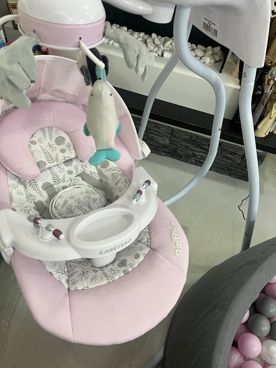 Predam hojdacie kresielko Carretero Raffi pink - 11