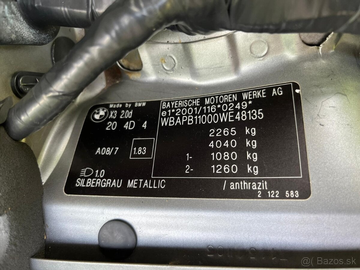 BMW X3 2.0d, 4x4 - 11