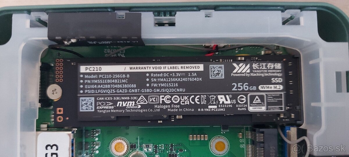 Mini PC-GMKtec G3, 8GB RAM, 256GB, Win 11Pro, nový . - 11