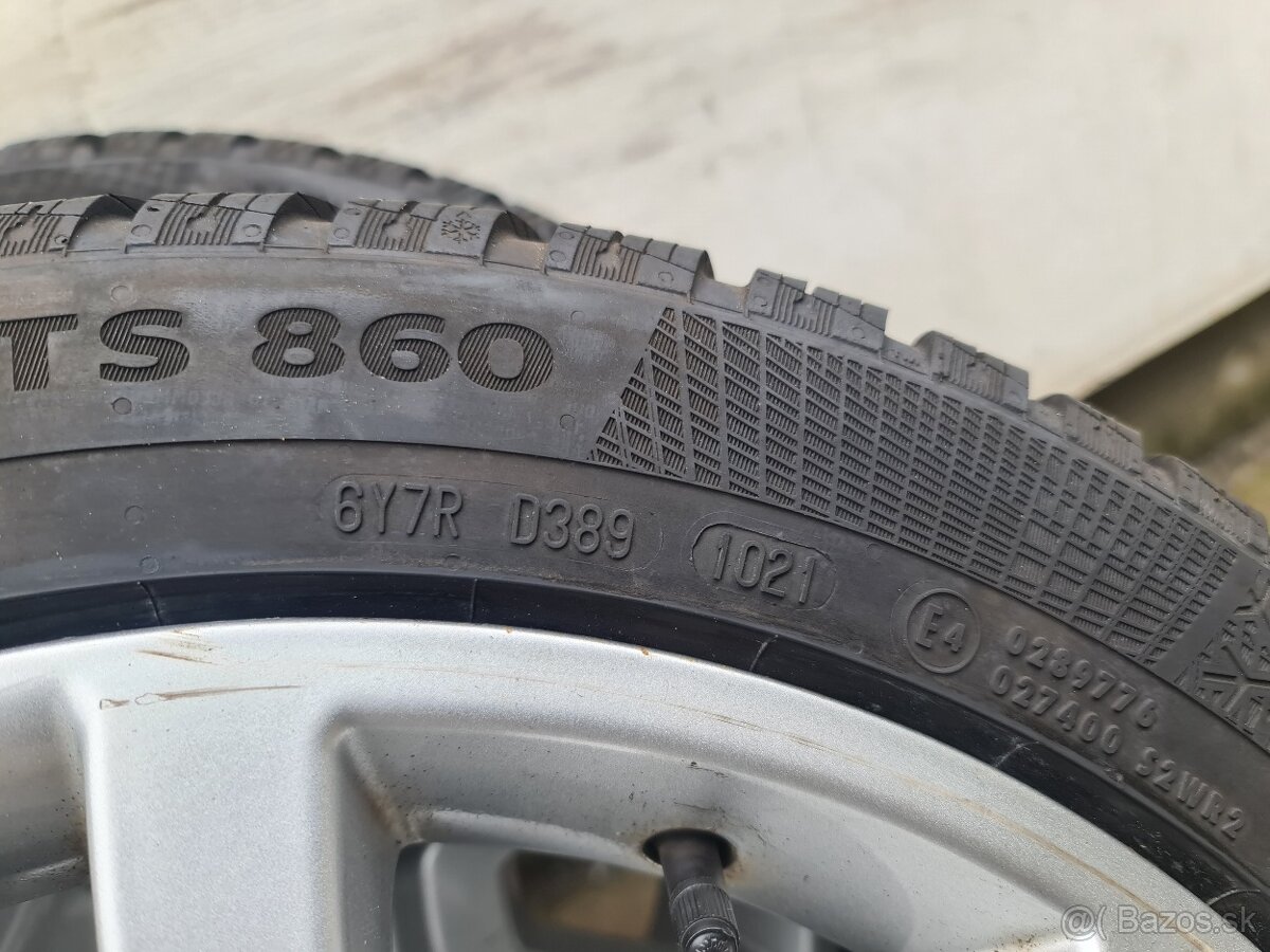 5x112 R17 ŠKODA + ZIMNE PNEU 225/45 R17 - 11