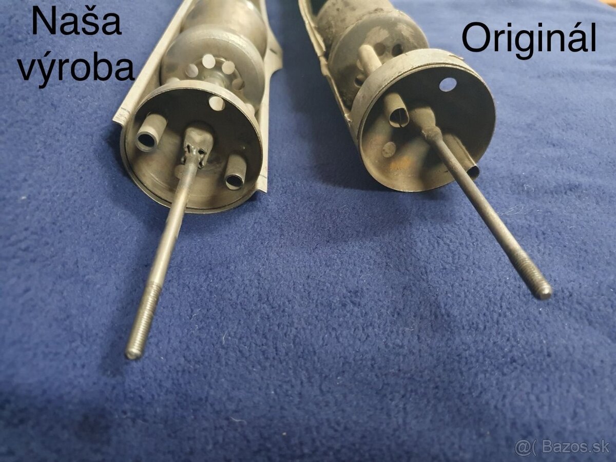 NOVÝ Výfuk JAWA Pionier 20-21 dutnik trojdielny - 11