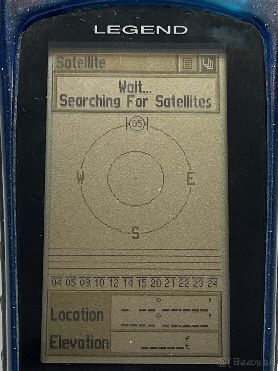 Predám ručný GPS navigátor Garmin eTrex Legend - 11