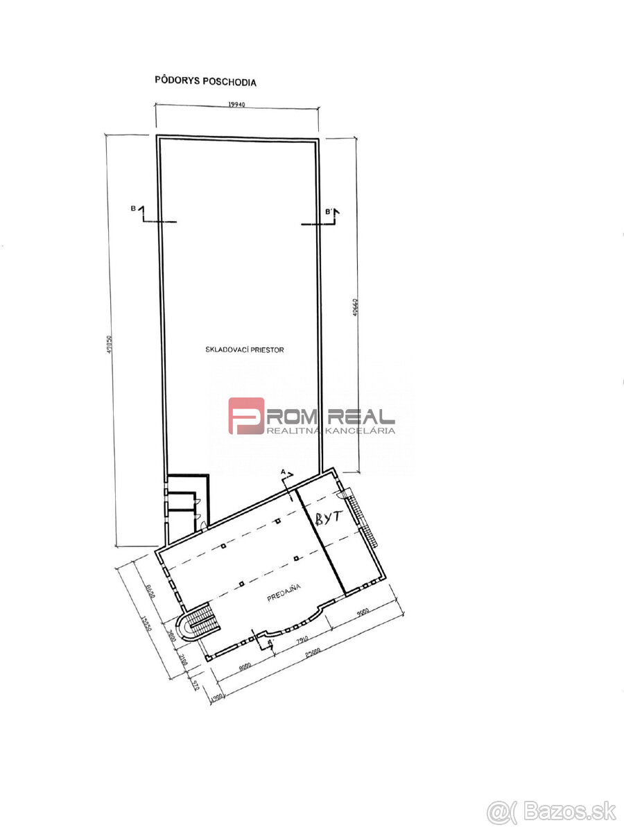 PREDAJ obchodno, kancelársko skladový priestor - 11