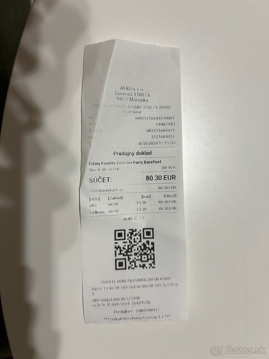 Zimné detské barefoot topánky Froddo, bordové zateplené, 22 - 11