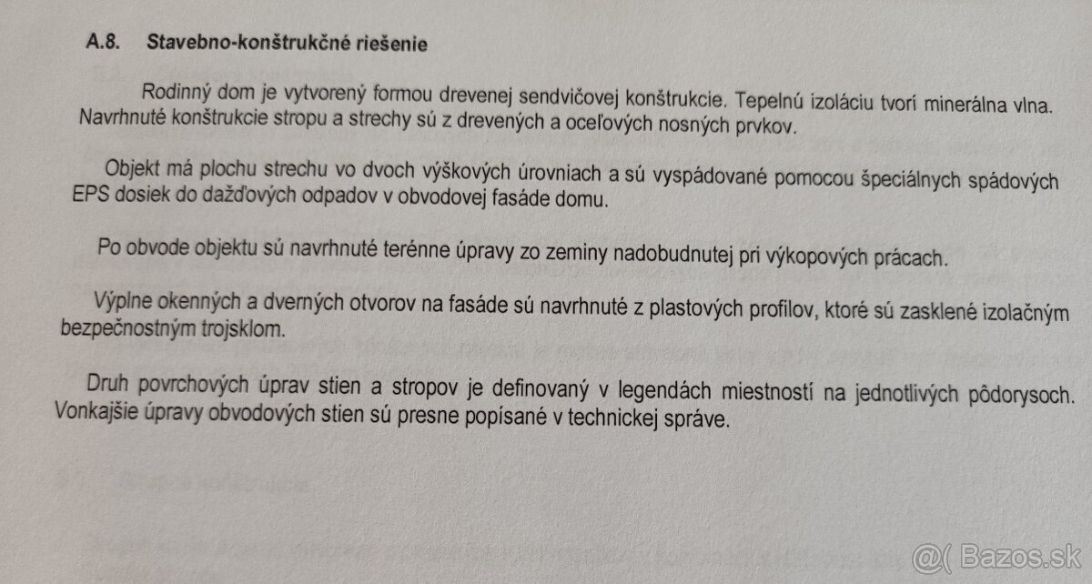 Predám projekt drevodomu - 11