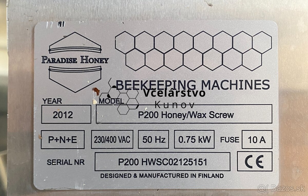 Predám linku na vytáčanie medu. - 11
