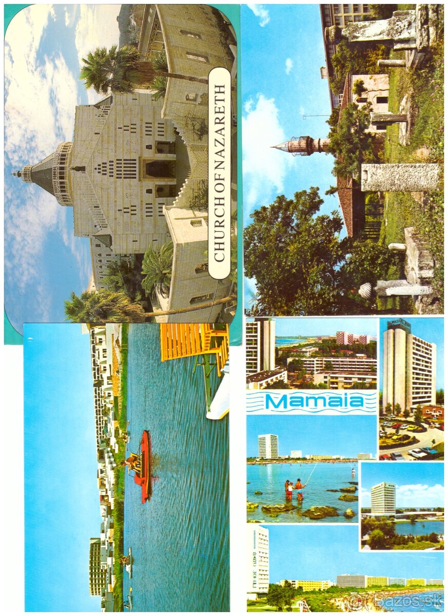 Pohľadnice mix svet farebne 3 - 11