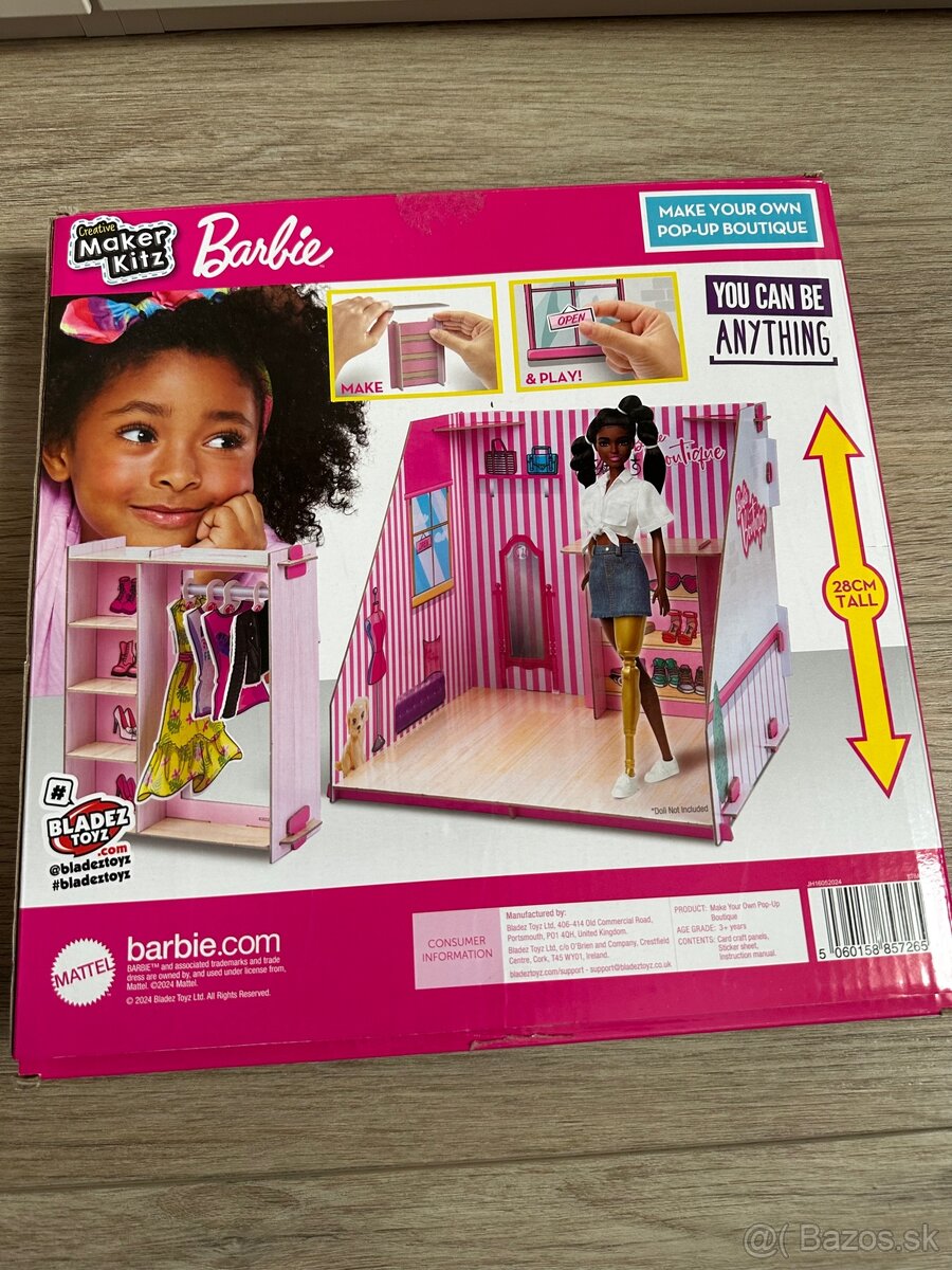 Barbie kartonovy butique - 11