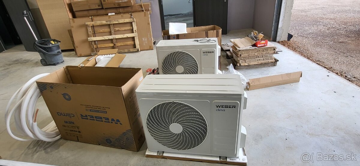 Klimatizácia NOVÁ WEBER wifi možnosť kúriť chladiť - 11