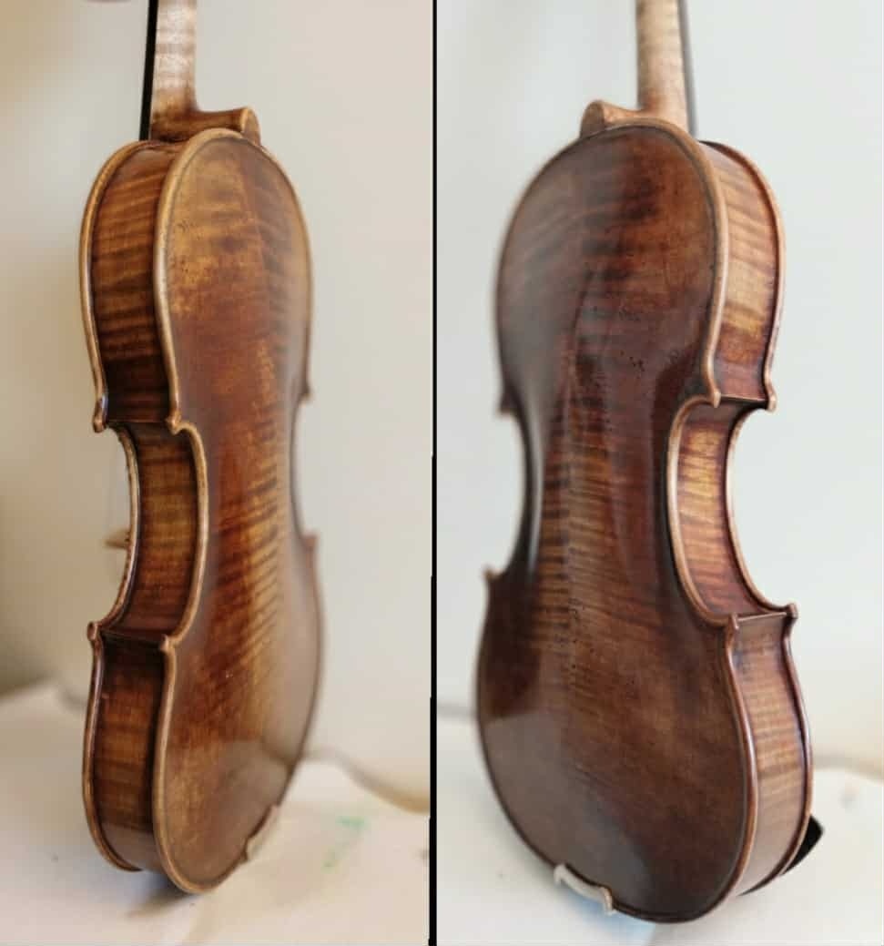 husle 4/4 Guarneri Del Gesu " Vieuxtemps " 1741 model - 11