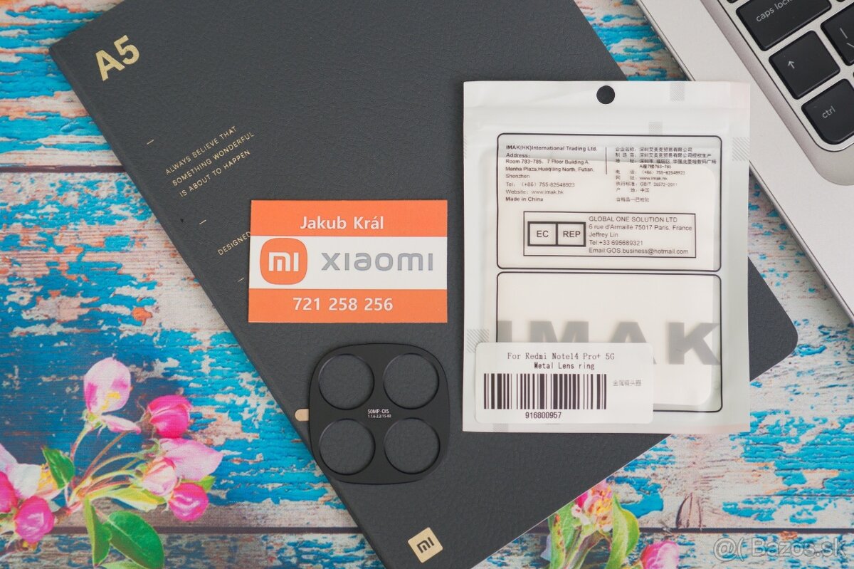 Kovová krytka na zadný fotoaparát Xiaomi, Redmi, Poco - 11
