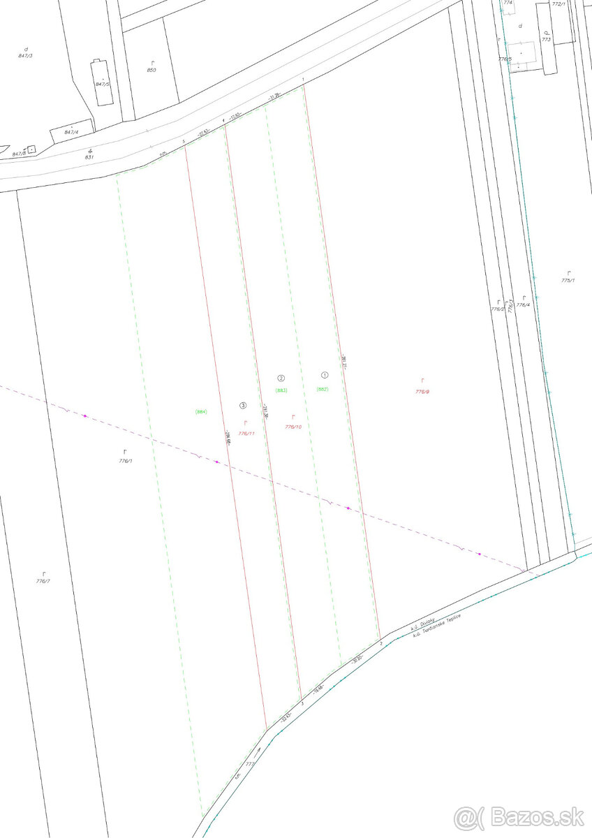 Pozemok pre výstavbu rodinných domov IBV Diviaky - 11