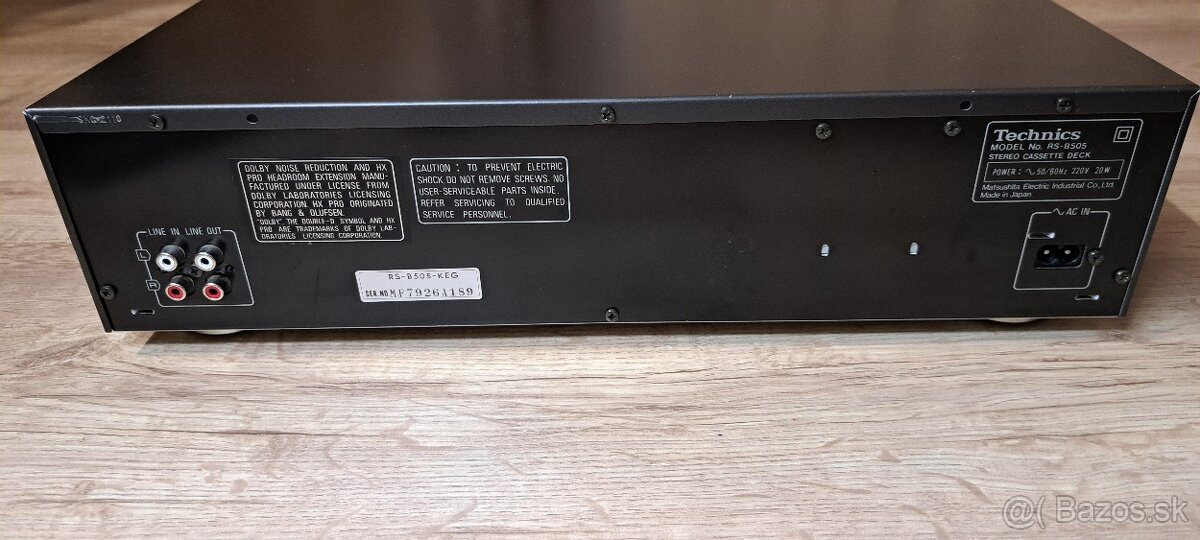 Technics RS- B 505 - 11