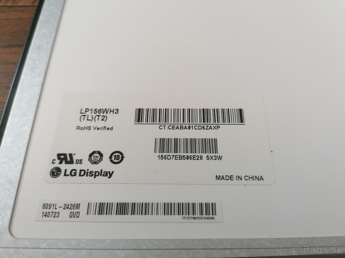 Predám 15,6" displeje do notebookov. - 11