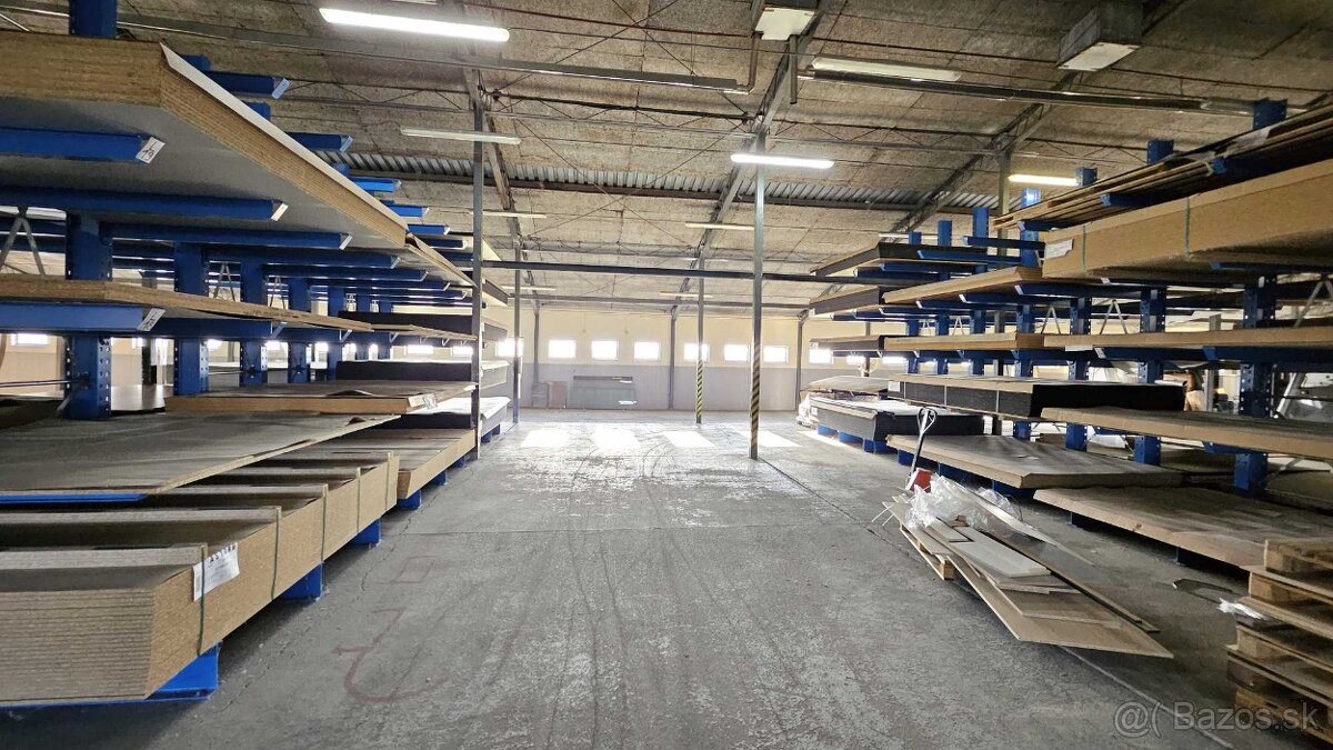 Na prenájom sklad – 1 380 m² – od 1,50 €/m² - 11