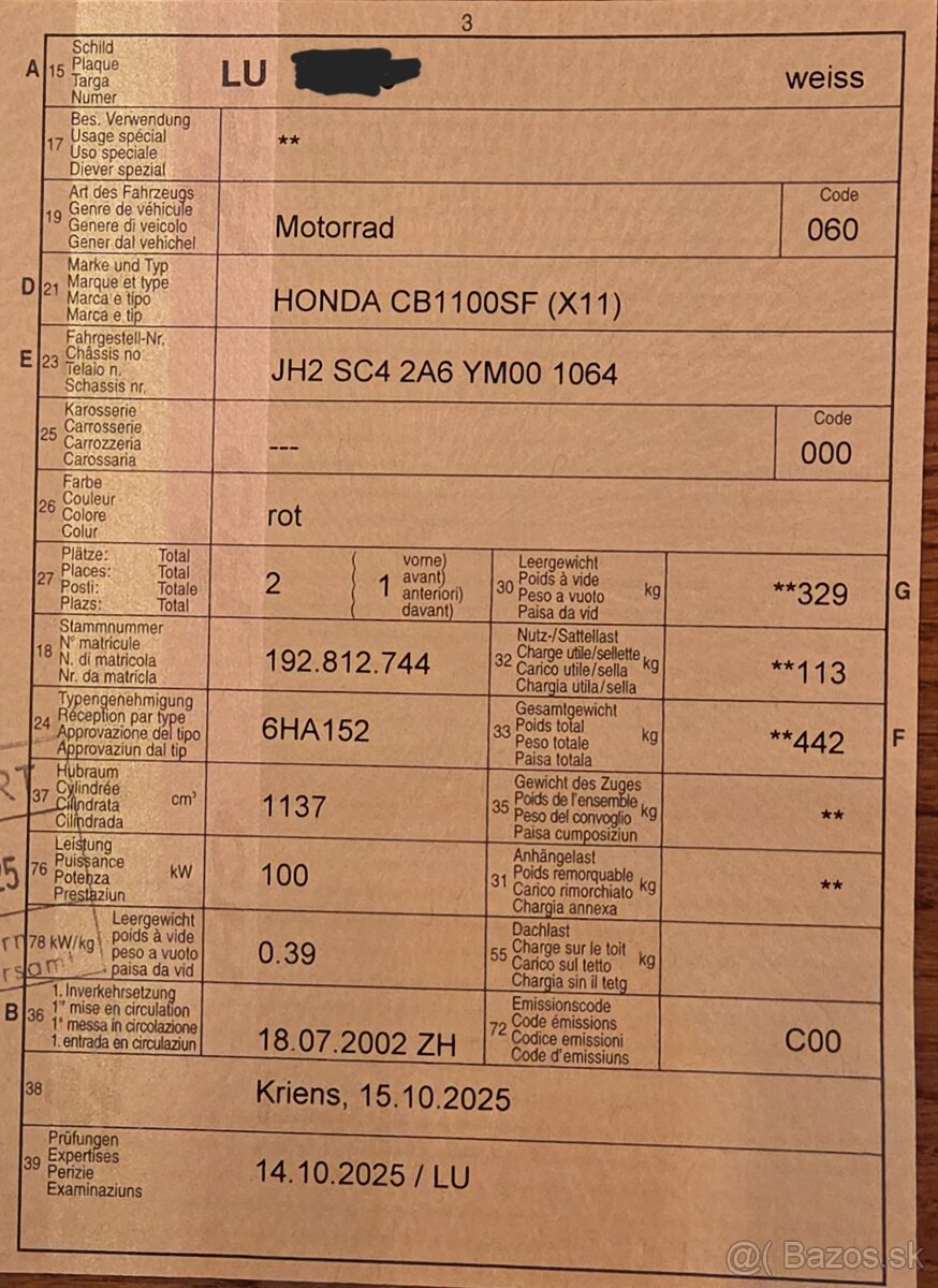 Honda CB1100sf (x11) - 11
