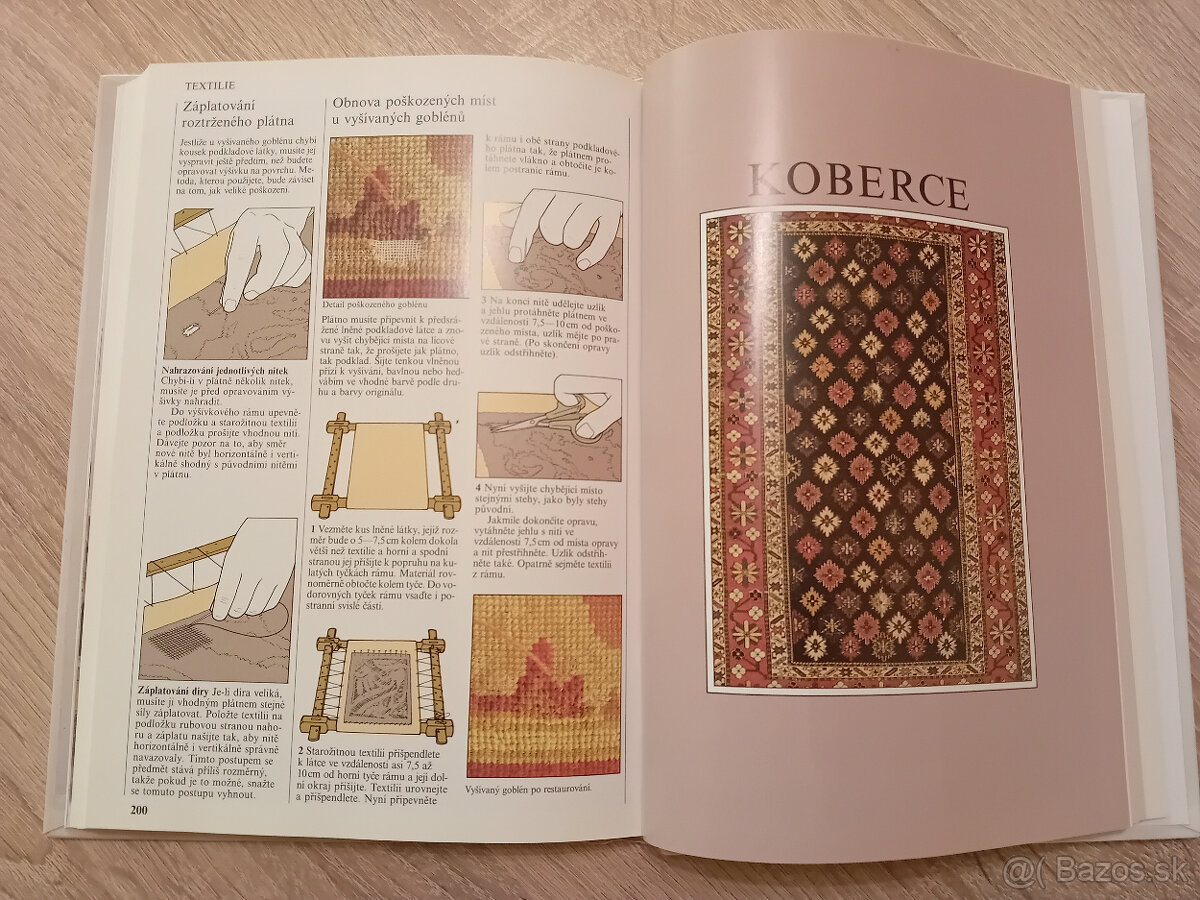 kniha : STAROŽITNOSTI - ošetrovanie a opravy. - 11