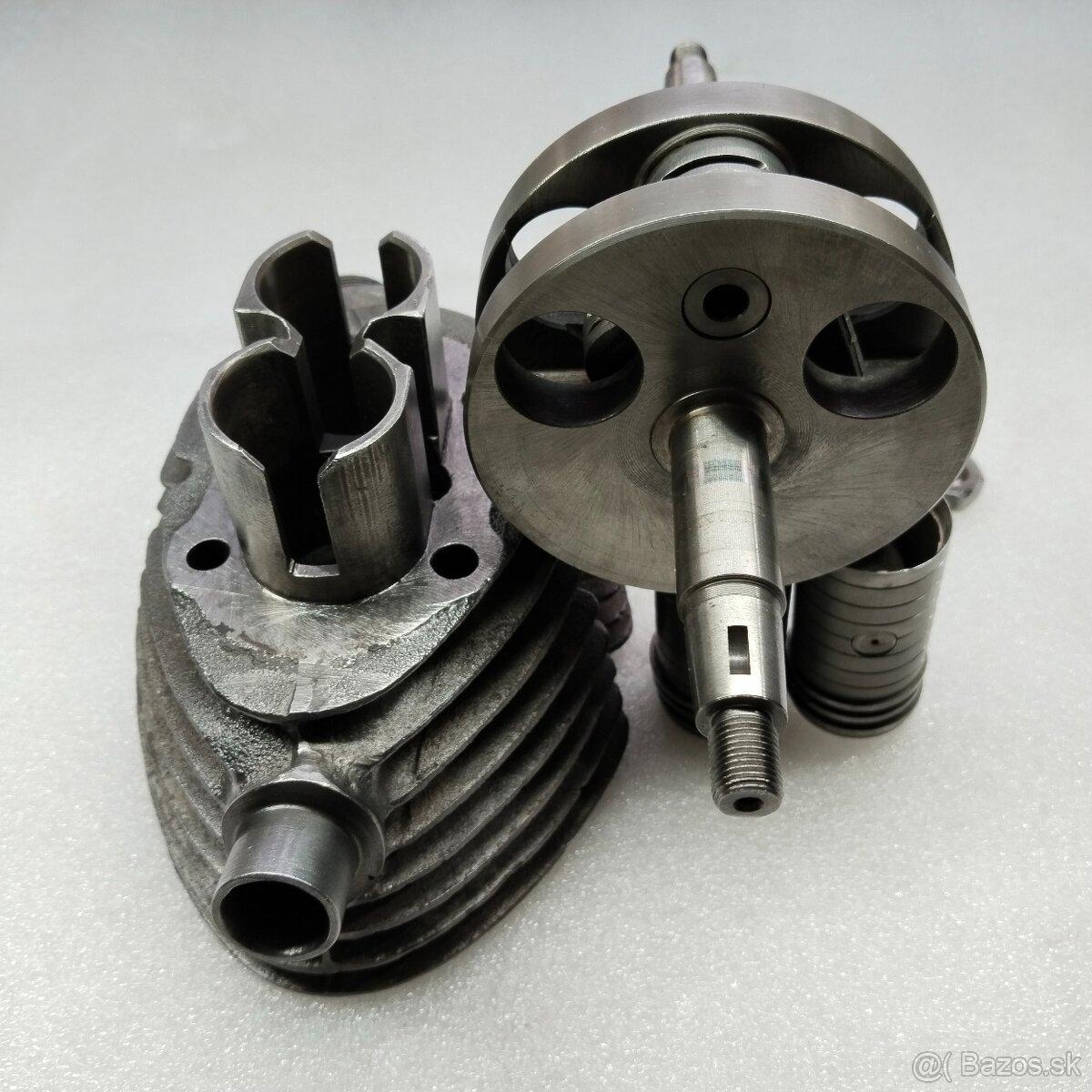 MANET 90 VÁLEC & KLIKA KLIKOVKA KLIKOVÁ HŘÍDEL & PÍSTY ORIG. - 11