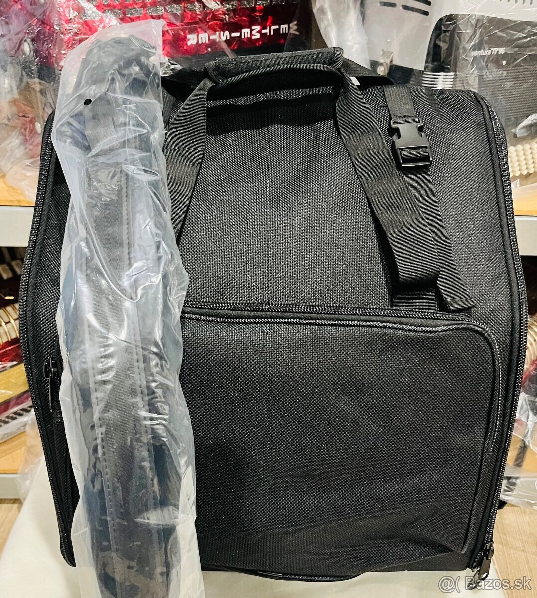 Nový akordeón Beltunica Vivaldi- DE LUXE 96 basový- krásny z - 11