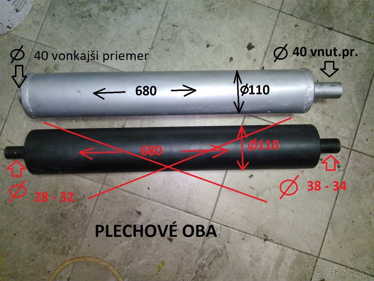 Výfuk Tatra 75, 57 A,B.K - 11