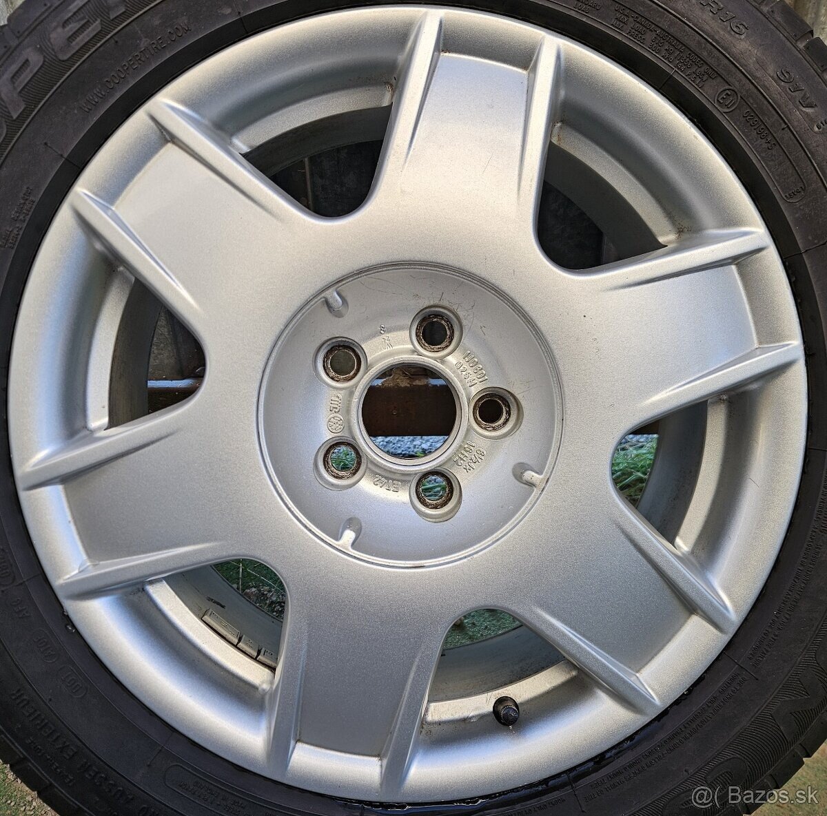 Originálne hliníkové disky VW - 5x100 r16 - 11